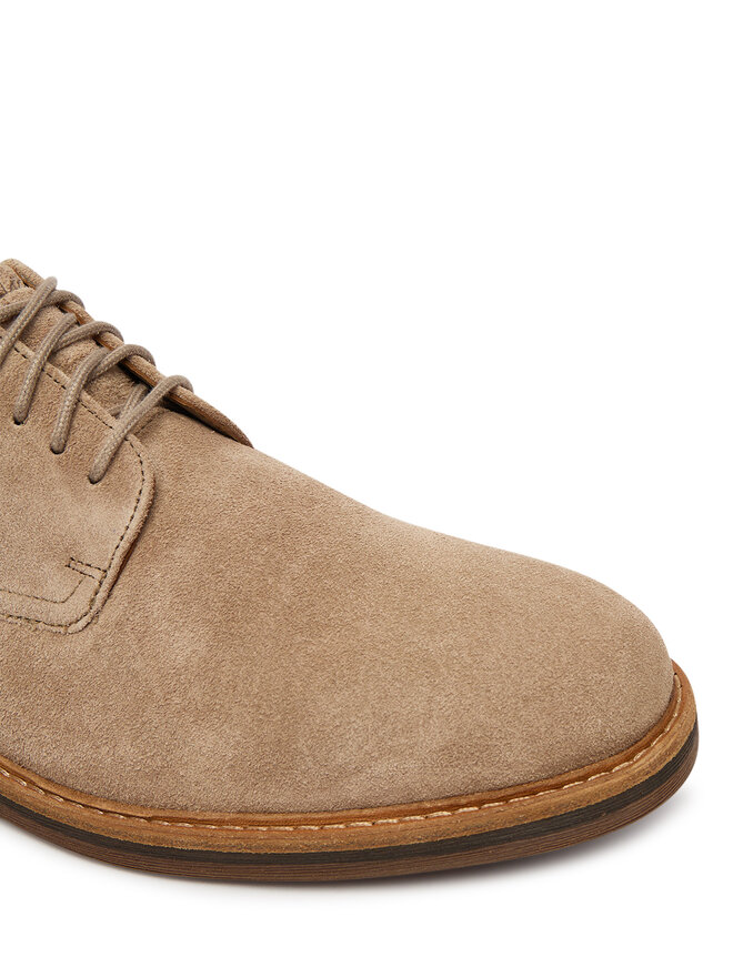 Clarks Туфлі Clarks Aldwin Lace 26186449 Сірий