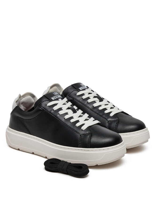 LOVE MOSCHINO Sneakersy LOVE MOSCHINO JA15174G1MIA300A Czarny