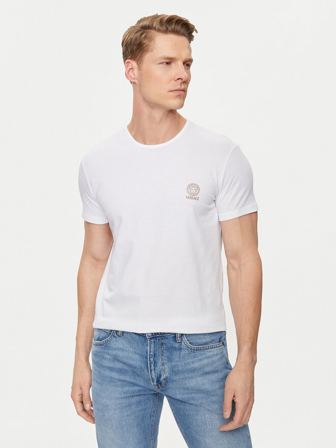 Versace Versace Pack de 2 camisetas AU10193 De color Slim Fit