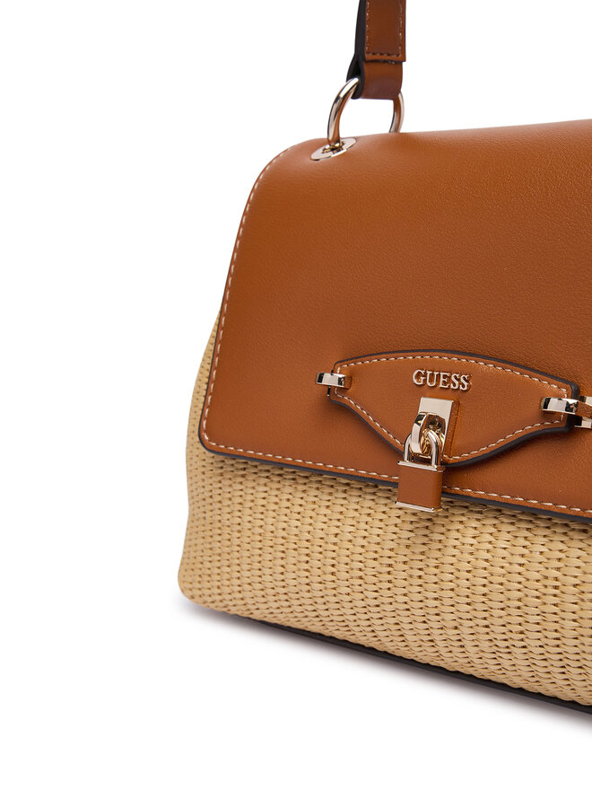Guess Handtasche Guess Maggie Straw HWWG97 53190 Beige