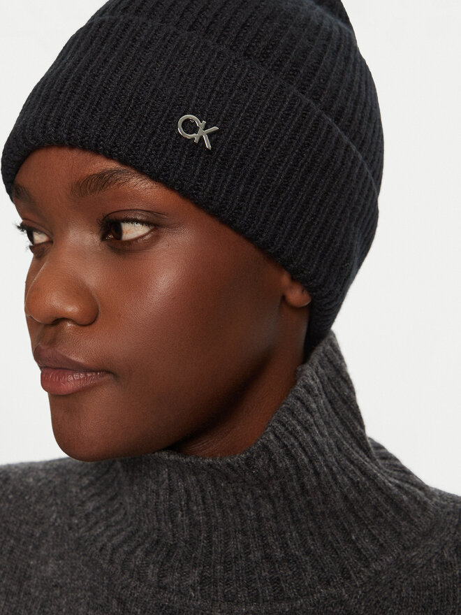 Calvin Klein Sada čepice a čelenka Calvin Klein K60K612622 Černá