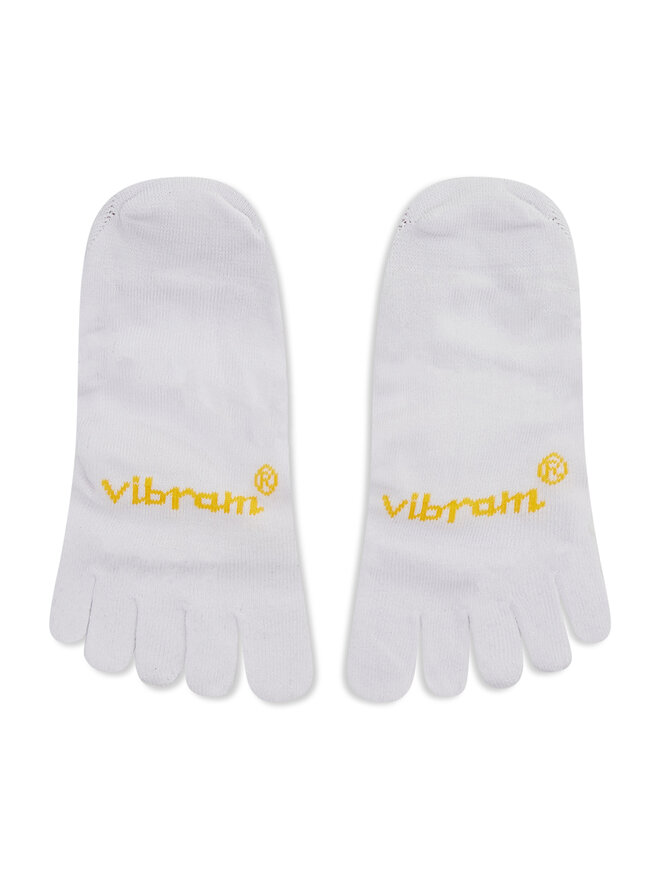Vibram Fivefingers Set di 2 paia di pedulini unisex Vibram Fivefingers Ghost S15G12P Bianco