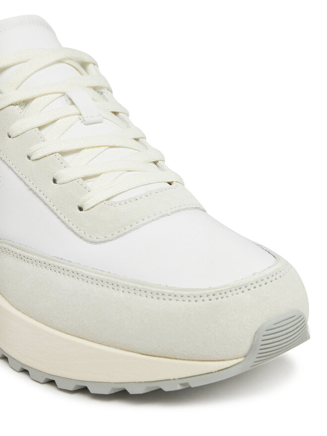 Calvin Klein Snīkeri Calvin Klein Low Top Lace Up Repreve Mix HM0HM01714 Balts