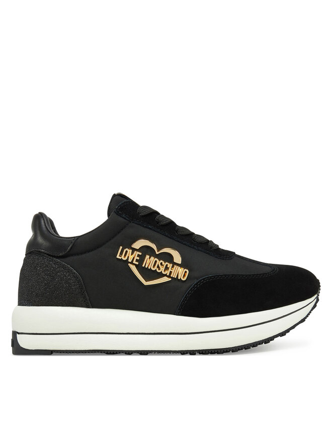 LOVE MOSCHINO Sneakersy LOVE MOSCHINO JA15074G1MINA00A Czarny