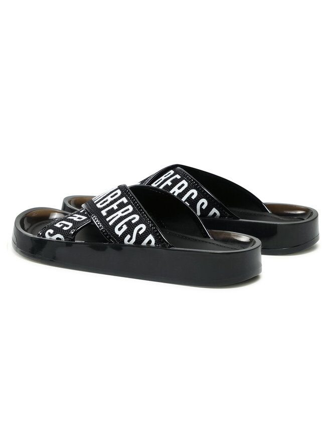 Bikkembergs Шльопанці Bikkembergs Noemy B4BKW0151 Чорний