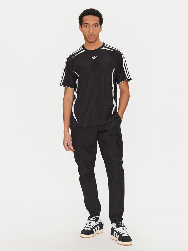 adidas adidas Camiseta adicolor Teamgeist JC6229 Negro Loose Fit