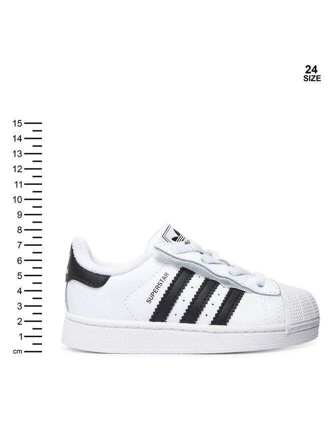 adidas Снікерcи adidas Superstar II Elastic Lace JH9984 Білий