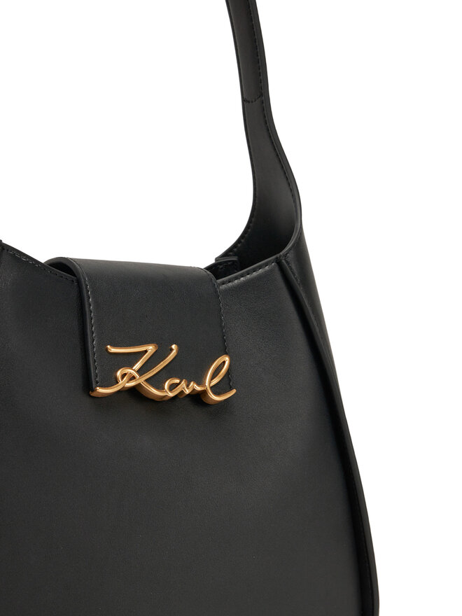 KARL LAGERFELD Kabelka KARL LAGERFELD A1W30434 Čierna