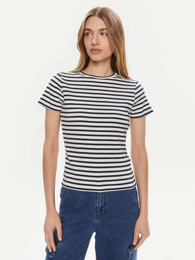 JDY JDY Camiseta Solar 15314449 Blanco Regular Fit