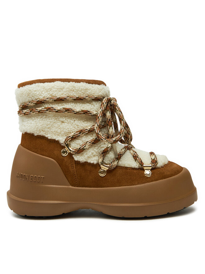 Moon Boot Śniegowce Moon Boot Luna Boot Shearling 80D2480020 Brązowy