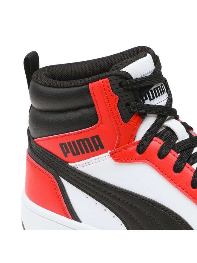 Puma Сникърси Puma Rebound V6 Mid Jr 393831 03 Червен