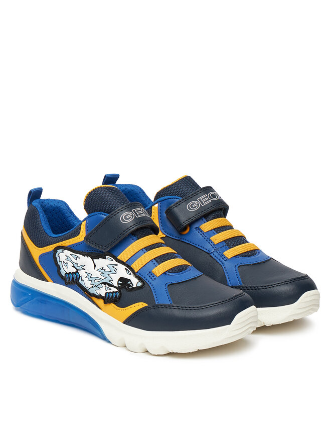 Geox Laisvalaikio batai Geox J Ciberdron J56LBB 054CE C0657 D Tamsiai mėlyna