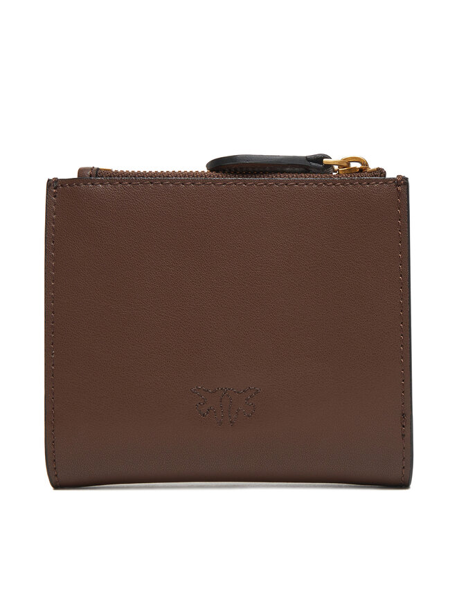 PINKO Majhna ženska denarnica PINKO Multi Purpose Wallet AI 25-26 PCPL 103610 A0F1 Rjava