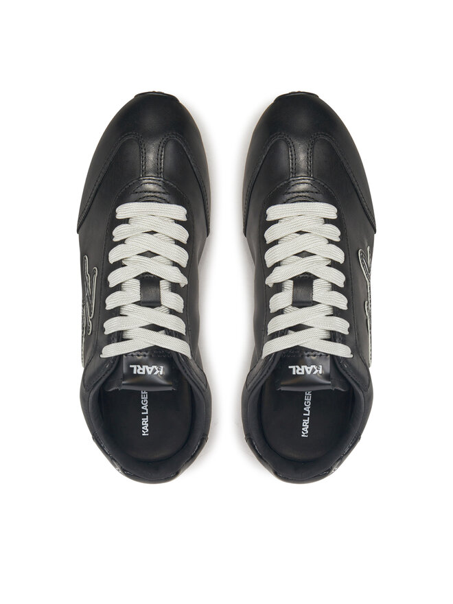 KARL LAGERFELD Sneakersy KARL LAGERFELD Venus KL65911A Čierna