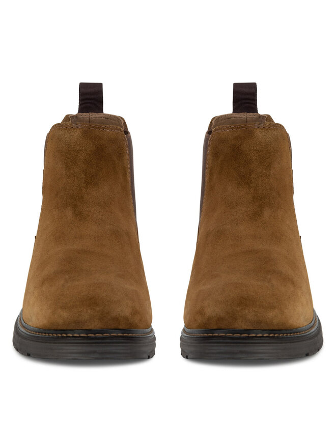 U.S. Polo Assn. Kotníková obuv s elastickým prvkem U.S. Polo Assn. LORENZ001M/DSE1 Hnědá