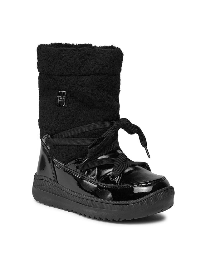Tommy Hilfiger Cizme de zăpadă Tommy Hilfiger T3A6-33067-1630999 M Negru