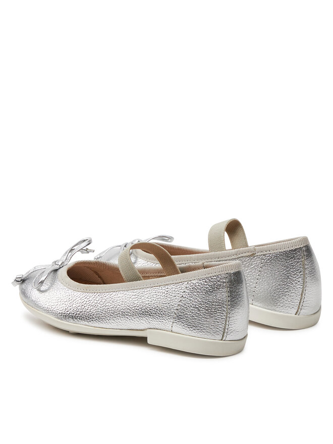 Geox Balerina Geox Jr Plie' J4555D 00044 C1007 M Ezüst