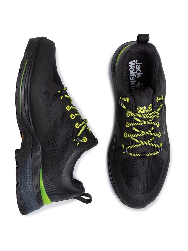 Jack Wolfskin Трекінгові черевики Jack Wolfskin Force Striker Texapore Low M 4038841 Чорний