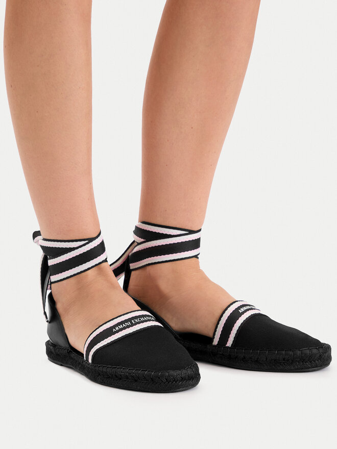 Armani Exchange Еспадрильї Armani Exchange XDS006 XV923 00002 Чорний