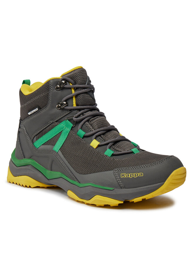 Kappa Schnürstiefeletten Kappa Kombat Thunder Md Wp 341F7LW Grau