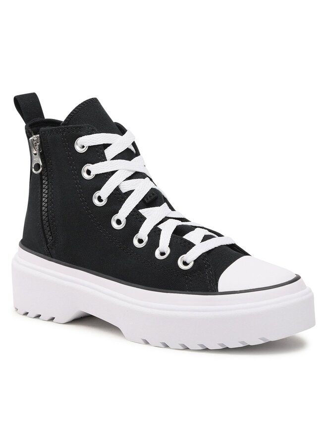 Converse Kedas Converse Chuck Taylor All Star Lugged Lift Hi A03011C Melns