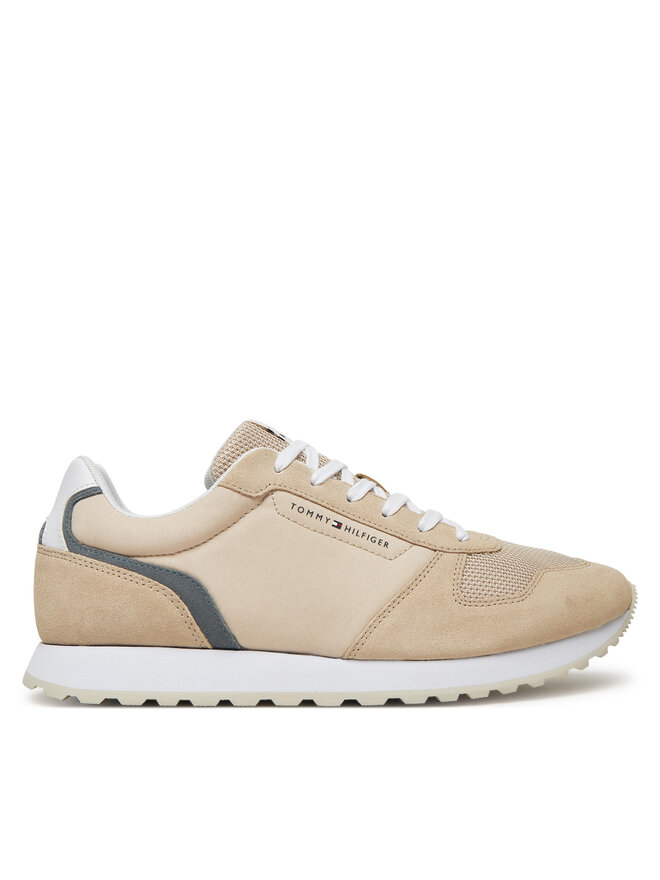 Tommy Hilfiger Снікерcи Tommy Hilfiger New Eva Runner Summer Nylon Pop FM0FM05427 Бежевий
