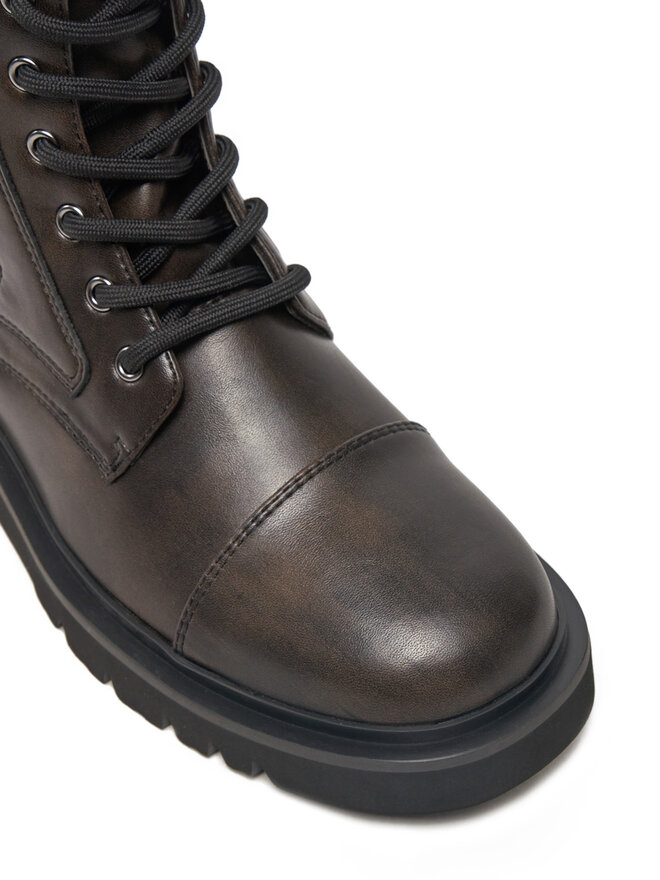 TWINSET Kozačky TWINSET 242TGT122 Hnědá