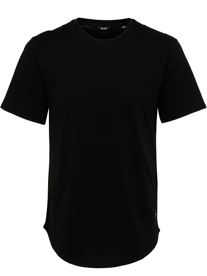 Only & Sons Only & Sons Marškinėliai Matt 22002973 Juoda Regular Fit