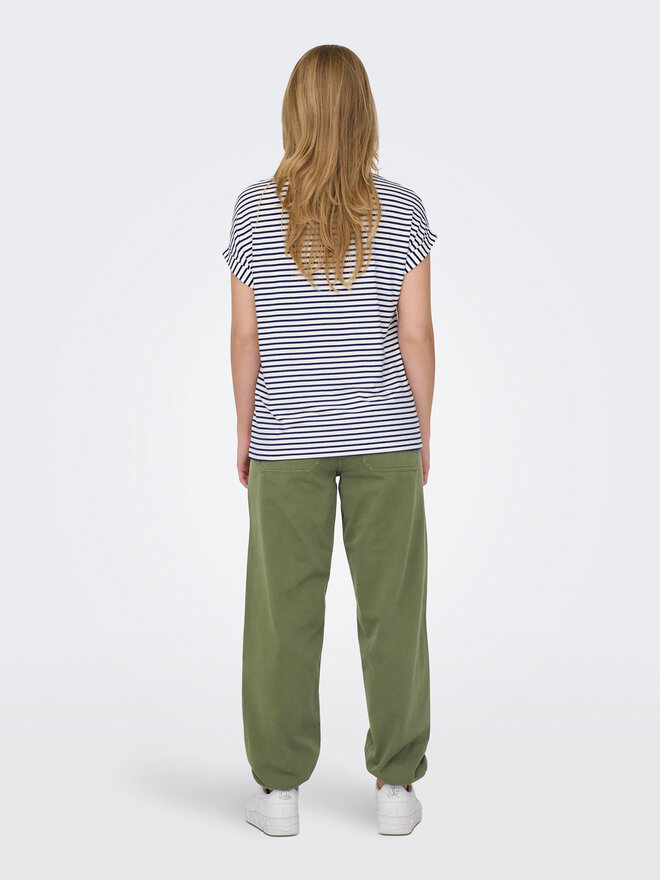 ONLY ONLY Marškinėliai Moster 15206243 Balta Regular Fit