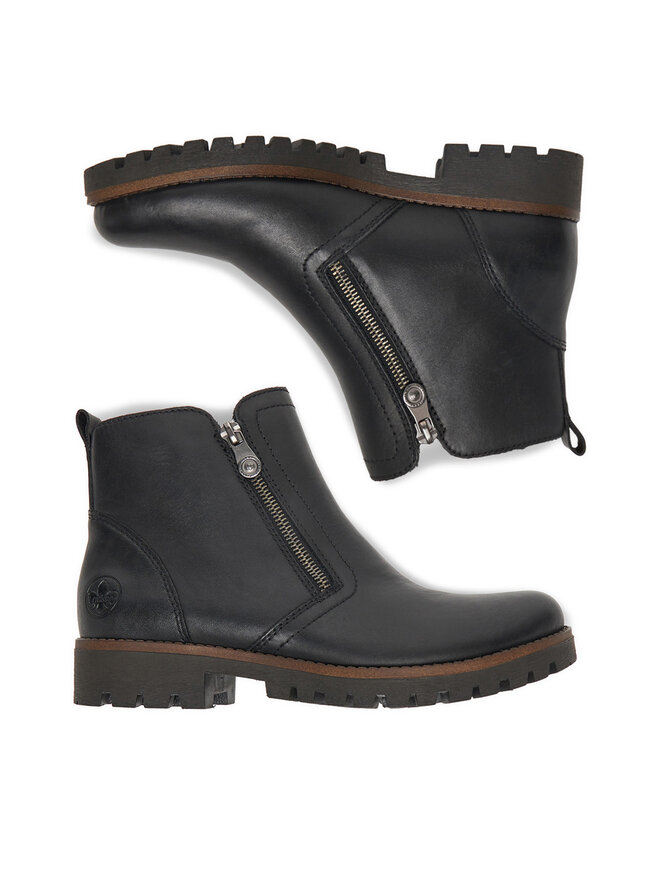 Rieker Botine Rieker CEO-78556-00 Negru