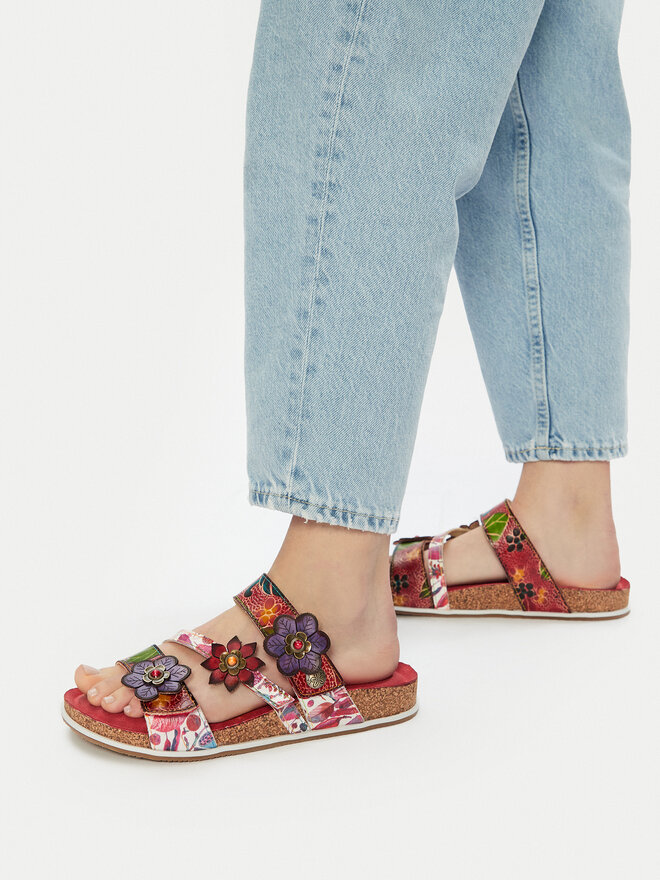 Laura Vita Chanclas Laura Vita Brcyano 16 Rojo