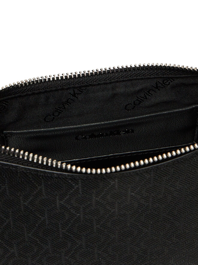 Calvin Klein Τσάντα Calvin Klein Ck Must Aop Conv Logo Jqd Strap LV04F3099G Μαύρο