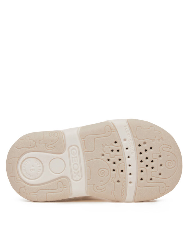 Geox Sandále Geox B Sandal Tapuz Girl B450YA 054AJ C0007 Biela
