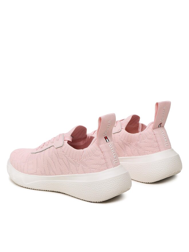 Tommy Jeans Sportcipők Tommy Jeans Flexi Wmn Jacquard EN0EN02142 Rózsaszín