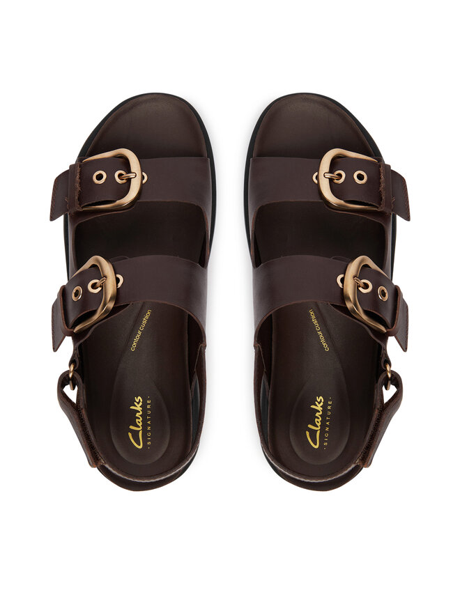 Clarks Sandalen Clarks Aristella Bay 26185806 Braun