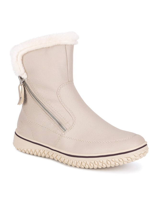 Rieker Botine Rieker Z4281-60 Bej