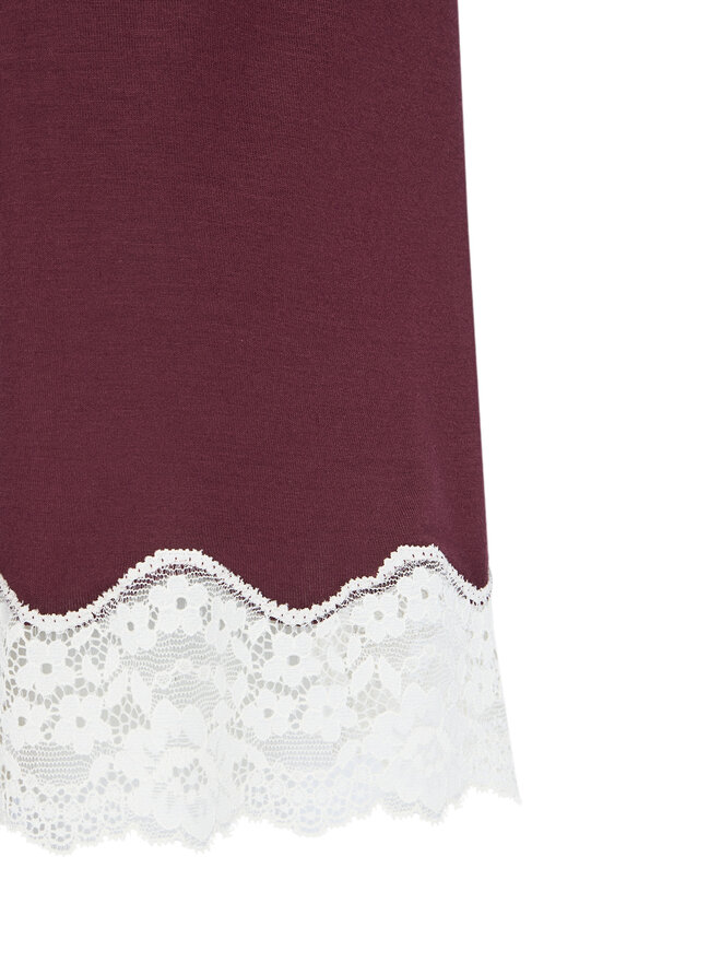 United Colors Of Benetton United Colors Of Benetton Pantalone del pigiama 3Z123F04A Bordeaux Regular Fit