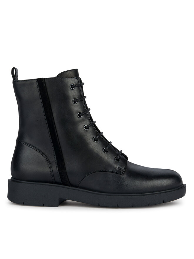 Geox Stiefeletten Geox D Spherica Ec1 D36QRA 04322 C9999 Schwarz