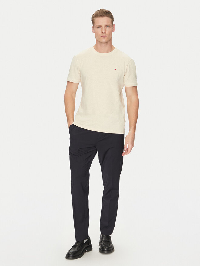 Tommy Hilfiger Tommy Hilfiger Marškinėliai UM0UM03362 Smėlio Regular Fit