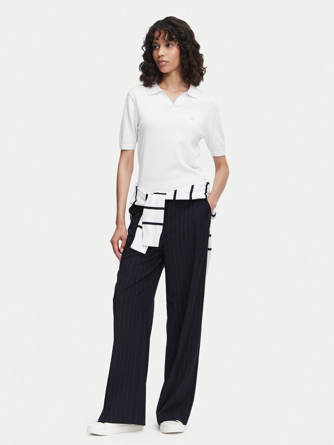 Beverly Hills Polo Club Beverly Hills Polo Club Поло P-SS26W-M550273 Білий Regular Fit