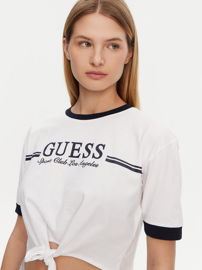 Guess Guess Футболка V5GI05 I3Z14 Білий Regular Fit