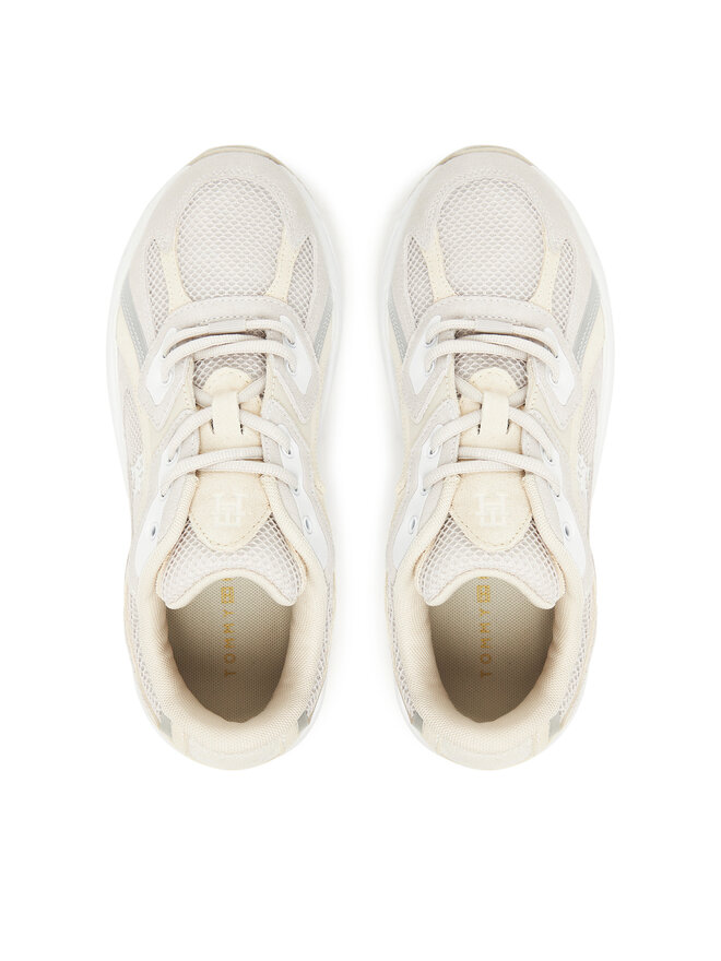Tommy Hilfiger Snīkeri Tommy Hilfiger Modern Rugged Runner FW0FW08692 Bēšs