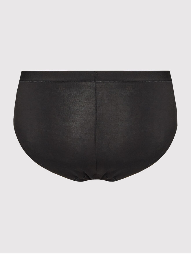 Triumph Triumph Klasične spodnje hlačke z visokim pasom Smart Natural Maxi 10211539 Črna