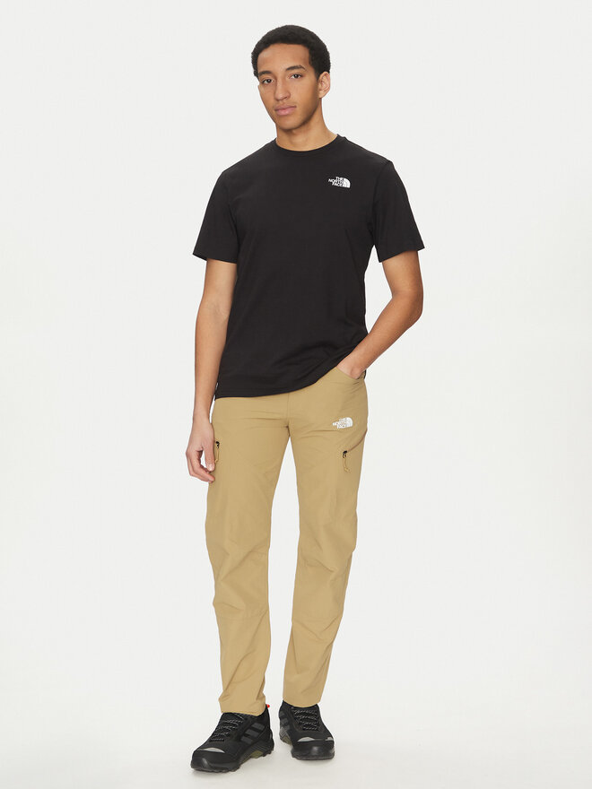 The North Face The North Face Camiseta Vertical NF0A89FP Negro Regular Fit