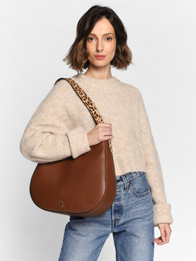 Дамска чанта Lauren Ralph Lauren Charli 35 431871664002 Кафяв | obuvki.bg