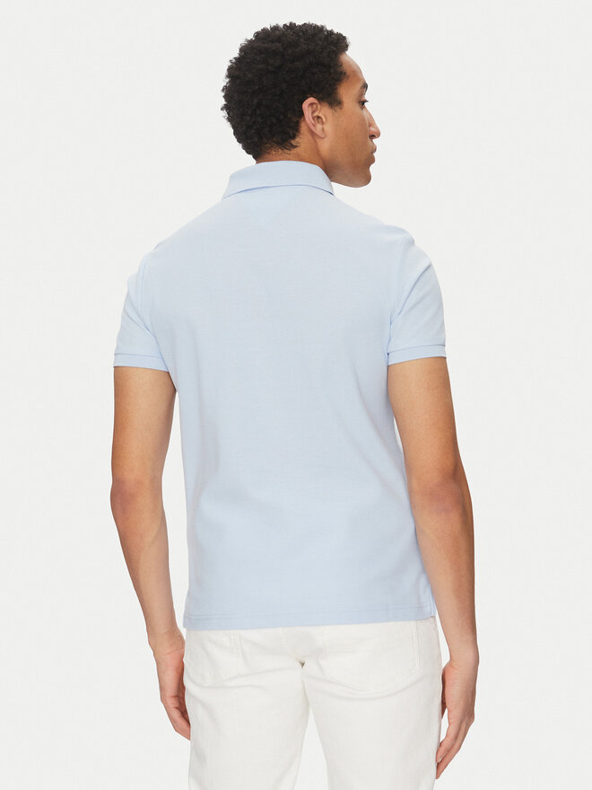 Tommy Hilfiger Tommy Hilfiger Poloshirt MW0MW33167 Himmelblau Regular Fit
