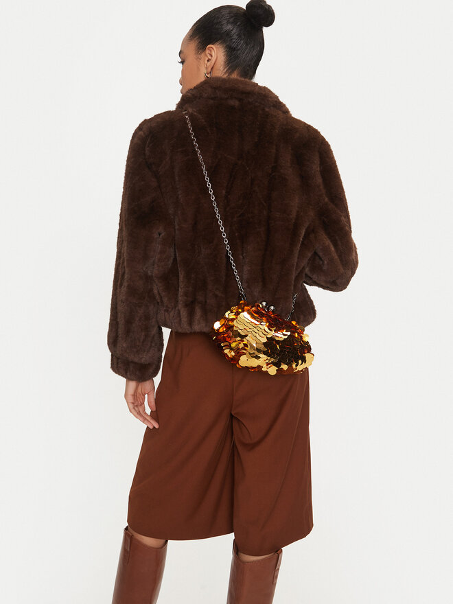 Weekend Max Mara Torebka Weekend Max Mara Recital 2425516105600 Złoty