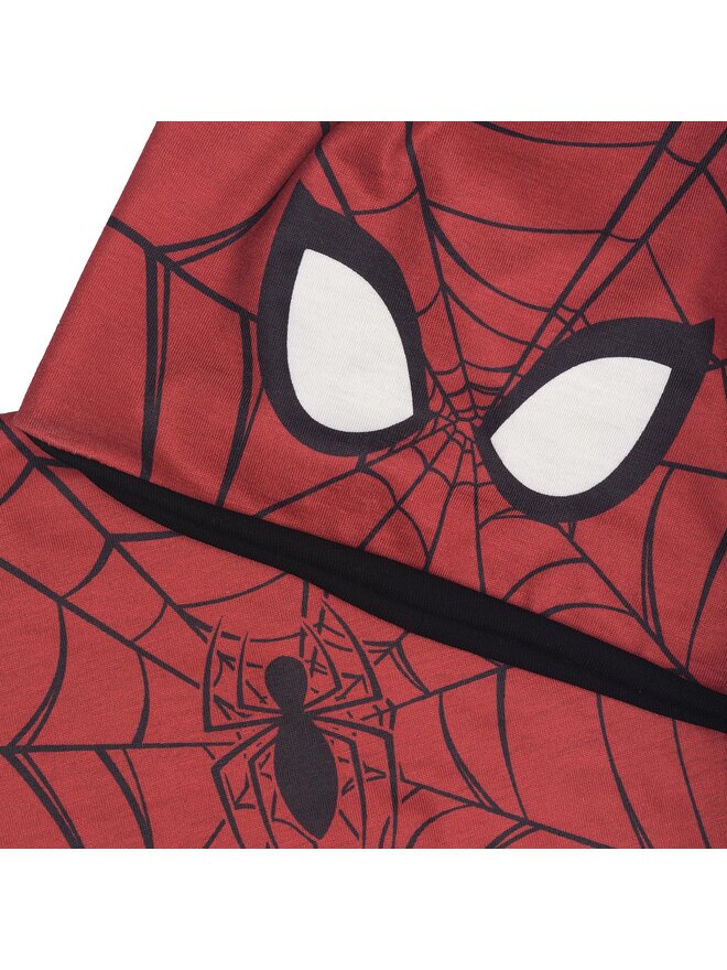 Spiderman Ultimate Σετ σκούφος και κασκόλ λαιμός Spiderman Ultimate SPIDER-MAN ACCCS_AW23-70SPRMV Κόκκινο