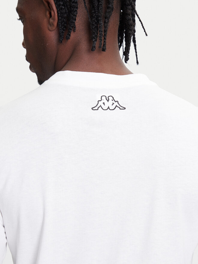 Kappa Kappa Camiseta 351U8JW 001 Blanco Regular Fit