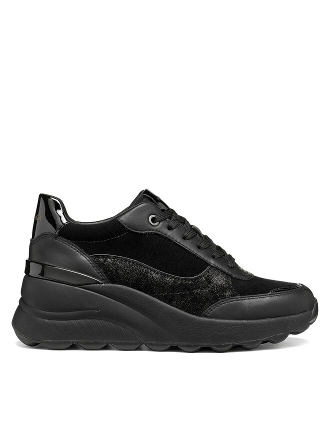 Geox Sneakers Geox D Spherica Ec13 D65WAB 2285 C9999 Schwarz